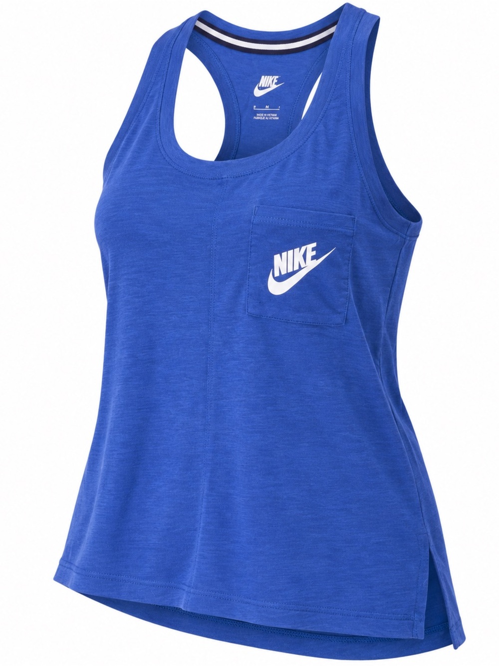 Nike Royal Blue Racerback Pocket Tank